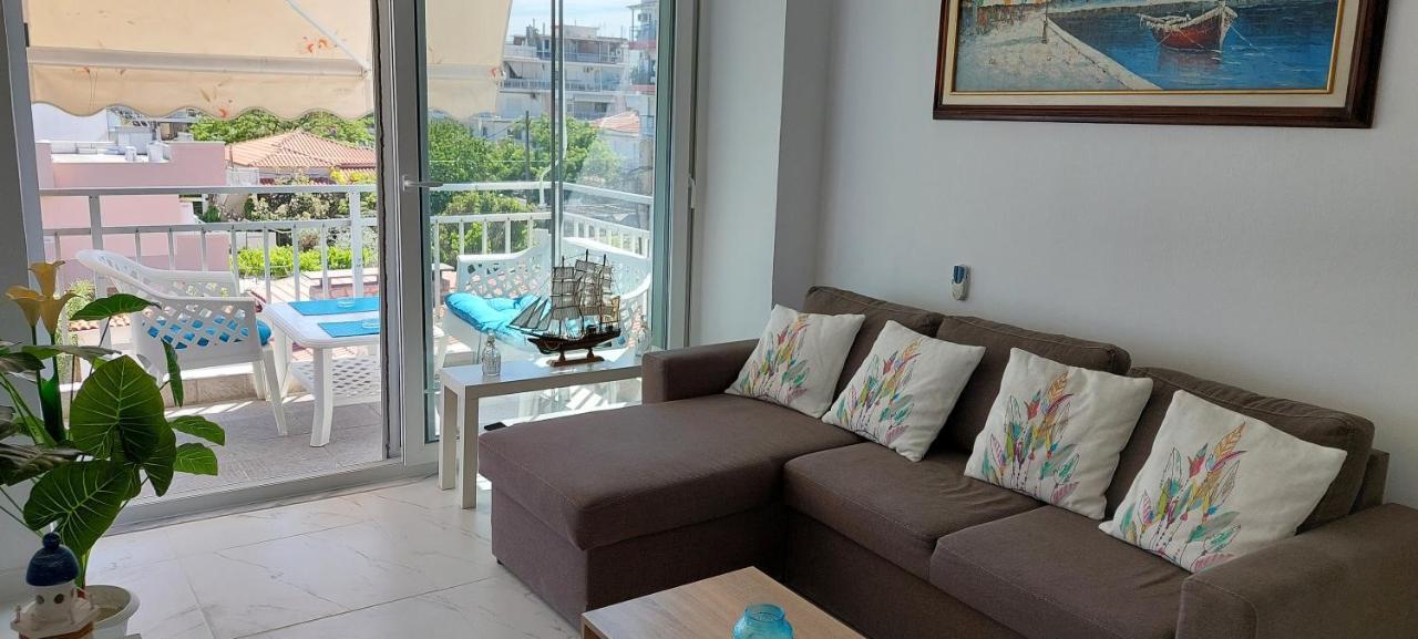 Sea View Perea Apartment Peraía Zewnętrze zdjęcie
